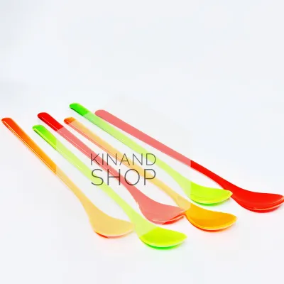 6 PCS SENDOK MAKAN BAYI BAHAN TEBAL SEMI MELAMIN / PROMO SENDOK DENGAN HARGA MURAH BAYAR DITEMPAT