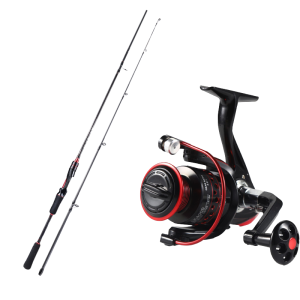pancing 1 set lengkap kuat/jorang pancing kuat 50kg/joran set lengkap / Set Alat Pancing Murah /1.8M 2.1M Pancing Portabel 2 Bagian Pancing Spinning Fishing Rod Dan 5.2:1 Pancing Alat Gulungan Pancing Joran Pancing Senar Pancing Combos Set