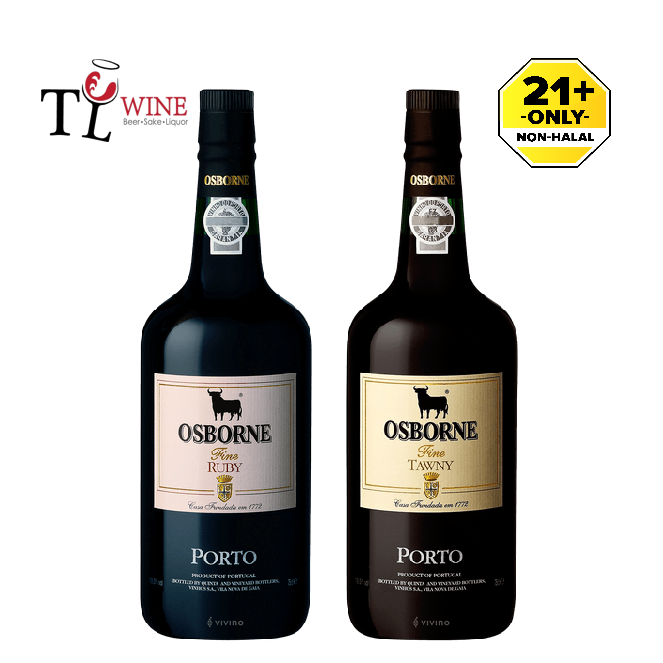 Osborne Ruby / Tawny Port & Fortified Wine 750ml Sweet Dessert Wine