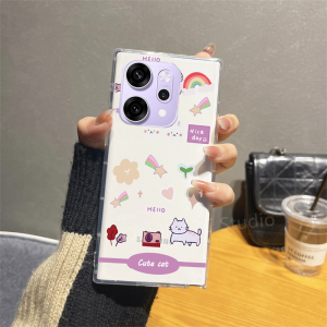 Phone Case OPPO A5i Pro OPPO Reno 14 Pro Reno 14F 5G Casing New Design Hot Deals Fashion Cartoon HelloKitty Rabbit Shockproof Silicone Transparent Soft Cover