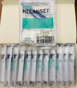 Longmed ลองเมด KLEANSET DRESSING SET  คลีนเซต ชุดทำแผลพร้อมใช้ (แบบ1/3/12 ชุด)