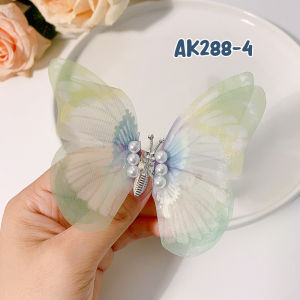 Jepit Rambut Korea Anak Kupu-Kupu Lucu Warna Gradasi Hiasan Rambut Aksesoris Hair Clip AK288