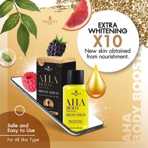 ( BISA COD ) Precious Skin AHA Mimi Whitening Booster Body Serum