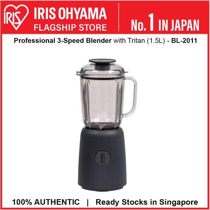 IRIS Ohyama BL-2011 Professional 3-Speed Blender - 50oz/1.5L with ...