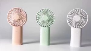 26H Battery Life（8000mAh）Portable Handheld Fan 3 Speeds Powerful Personal with Flahlight USB Rechargeable Fan
