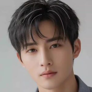 ชิ้นวิกผม ฟูและฟู ปรับปรุงทรงผม วิกผม ปกปิดผมบาง นุ่มนวลอย่างเป็นธรรมชาติ ฝาครอบเต็ม วัยรุ่น