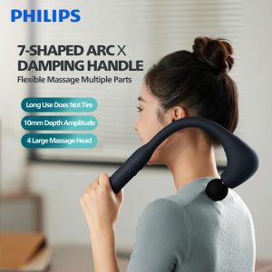 Philips Massage Gun 7-shaped ARC Shock Absorption Handle Massage Gun Massage Hammer Full Body Massager