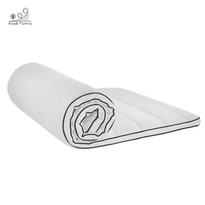 RaaB Family™ Natural Baby Latex Mattress Hypoallergenic Mattress100% Breathable Non Toxic No VOCs (100x56x5CM)