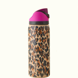 Owala FreeSip Leopard Print 32oz Trendy Animal Pattern Insulated Hydration Bottle Large Size For Outdoor Sports Workout Daily Commute
