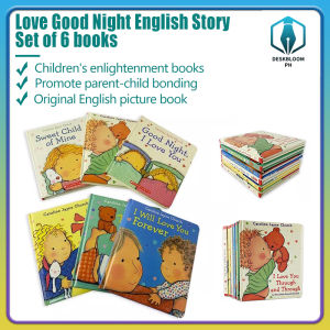 6 Book/Set I Love You Through And Through/Ten Tiny Toe Love Good Night English Story Picture Childre