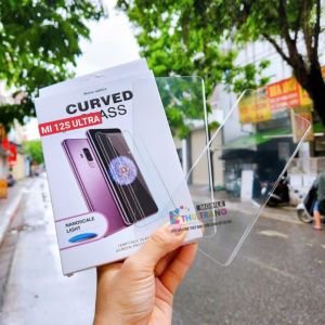 Kính Cường lực UV keo nước cho Xiaomi MI 12S Utra full màn hình - phukienthutranghn