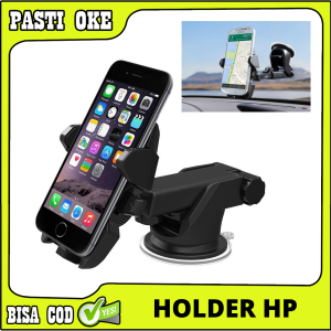 [ HOLDER HP DI MOBIL ] Car Stand Holder Hp Smartphone Untuk Di Mobil Penjepit Tempat Dudukan Bracket Tripod HP GPS Long Neck 180 360 derajat Aksesoris Handphone Interior Holder Jepit DiMobil Kekinian Murah Berkualitas Terbaru Bisa Bayar Ditempat COD