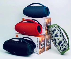 Loa Bluetooth Booms Box 3 portable âm thanh sống động bass mạnh pin lâu loa di động tiện mang theo