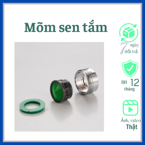 Mõm sen tắm mõm vòi rửa mặt đầu lọc tạo bọt củ sen mõm sen cây