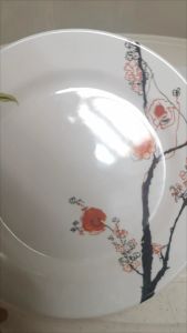 Break-Resistant Melamineware Dinner Plate Cutlery & Bowl Tableware Soup Plate Salad Bowl Blossom