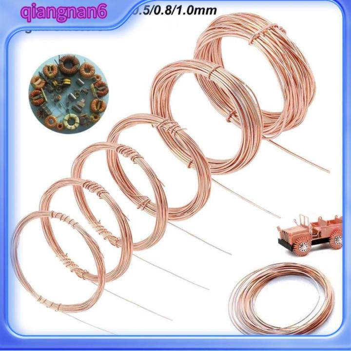 Warming Cable 1/2/5M T2 Copper Wire, Bare Wire Diameter 0.2/0.3