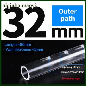 aiqinhaimaoyi Aquarium Filter Rain Spray Bar Outflow Pipe Transparent Acrylic Rain Shower Outlet Tube Kit Fish Tank External Filter Accessries