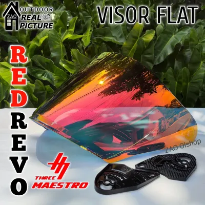 Kaca Helm ALV ULTRON Visor Helmet FLAT venom open flat datar by Three Maestro tm5 pro ultronpro
