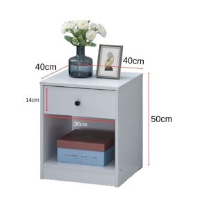 ELISA HOME Heagan Nightstand Bedside Table Side Table / Meja Tepi Katil / 床头柜