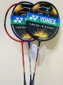 Yonex Badminton Racket Double ( Random Design ). 