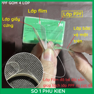 Dán PPF & Vân Carbon Tecno Camon 20/ 20 Pro/ 20 Pro 5G cho màn hìnhmặt lưng full viền loại trong nhám chuẩn xịn