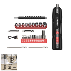 German Multifunctional Powerful Electric Screwdriver Rechargeable Household Small Electric Screwdriver Multifunctional Screwdriver Set Tool