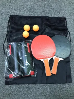 Indoor Sport Table Tennis Net Grid Retractable Ping Pong Net Portable Table Tennis Rack Ping Pong Set