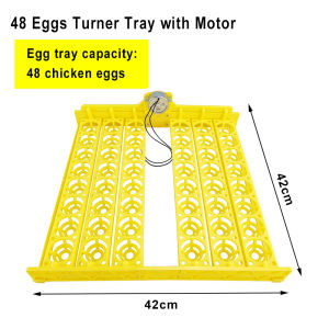 56/48/32/24 Eggs Incubator Automatic Turner Tray Bracket with Motor for Hatching Chickens Ducks Geese Quail Pigeons Incubator Complete Set