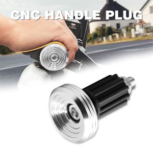 Stainless Steel Bar End Motorcycle CNC Bar End Alloy Decoration Handle Plug Anti-slip Universal