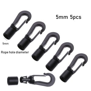 MINIFELE 262 5/10pcs Open End Cord Outdoor Tool Boat Kayak Accessories Clothesline Straps Hooks Camping Tent Hook Elastic Ropes Buckles Rope Buckle