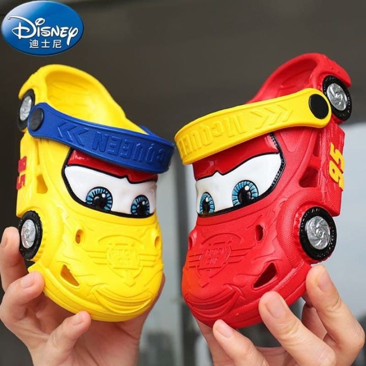 RB7 Car crocs For Kids/Lightning McQueen Crocs 2435 Lazada PH