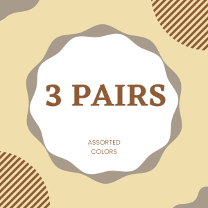 ✨6 / 3 PAIRS SANDO SHORT LOGO COLORED FOR BOYS✨