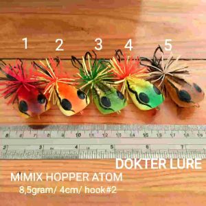 LURE MIMIX HOPPER ATOM 8.5gram 4cm Jump Frog Thailand