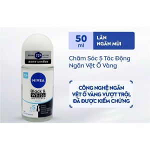 Lăn khử mùi Nivea dành cho nữ EN186 nhiều mẫu giúp khử mùi cơ thể khô thoáng 50ml