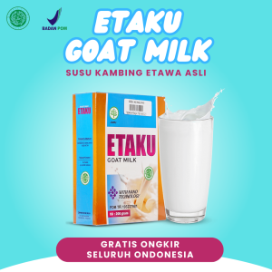Etaku Goat Milk Etaku Susu Kambing Etawa Bubuk Susu Peninggi Badan Nyeri Sendi Pembersih Paru Paru Susu Kambing Etawa Walatra Etaku Goat Milk Berkualitas