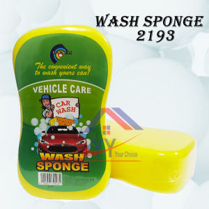 Arc En Ciel 2193 Car Wash Sponge/Jumbo Washing Sponge(8 shape)/Multifunctional Car Cleaning Washing Scouring Sponge/Span Cuci Kereta/Expanding Car Wash Sponge Microfiber Super Absorbent