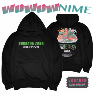 Roronoa Zoro Anime ONE PIECE Hoodie Jaket Sweater Bird - NARUTO - ONE PIECE - TOKYO GHOUL - Attack on Titan Shingeki no Kyojin - Sword Art Online CLOTHING DISTRO OUTFIT MANGA BRAND