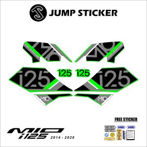 Stiker Striping Mio i125 - Mio M3 2014 - 2020 grafis variasi 016