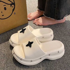 [Free Shipping] EVA Wedge Sandals WomenS Style For Outdoor Wear In Summer Thick-Soled New Summer Flip-Flops For Going Out