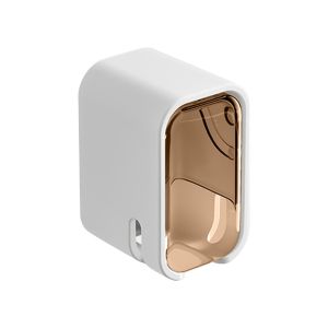 INVADER Dustproof Toothbrush Holder Wall Mounted Flip-top Toothbrush Storage Box Portable Toothbrush Rack