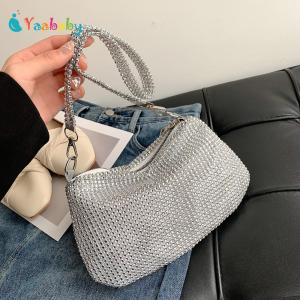 Fashion Sequins Evening Clutch Bag Shiny Dinner Party Wedding Shoulder Bags