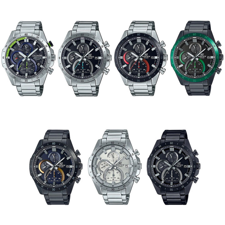 Casio Efr 571db 1a1 Efr 571 Casio Edifice นาฬิกาข้อมือผู้ชาย EFR