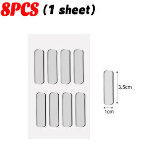 200PCS Silicone Self-Adhesive Cabinet Bumpers Strips Anti-collision Door Stop Buffer Pads Furniture Door Handle Bumper Protector Strips