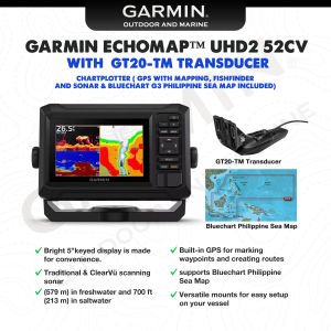 Garmin ECHOMAP UHD2 52cv with Transducer + with MAP | Chartplotter