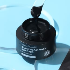 Vibrant Glamour Blackhead Mask Remover Bamboo Charcoal Penghilang Komedo Masker Wajah 30 Gram Original
