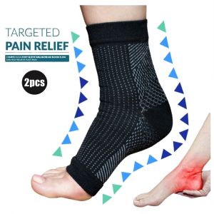 Stokin Terapi Sakit Tumit Kaki Socks Anti Fatigue Compression Sock Therapy Health Heel Pain Stoking