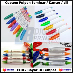 Promo Bolpoin Custom - Pulpen Custom Murah Cetak Pulpen Promosi Pulpen Seminar