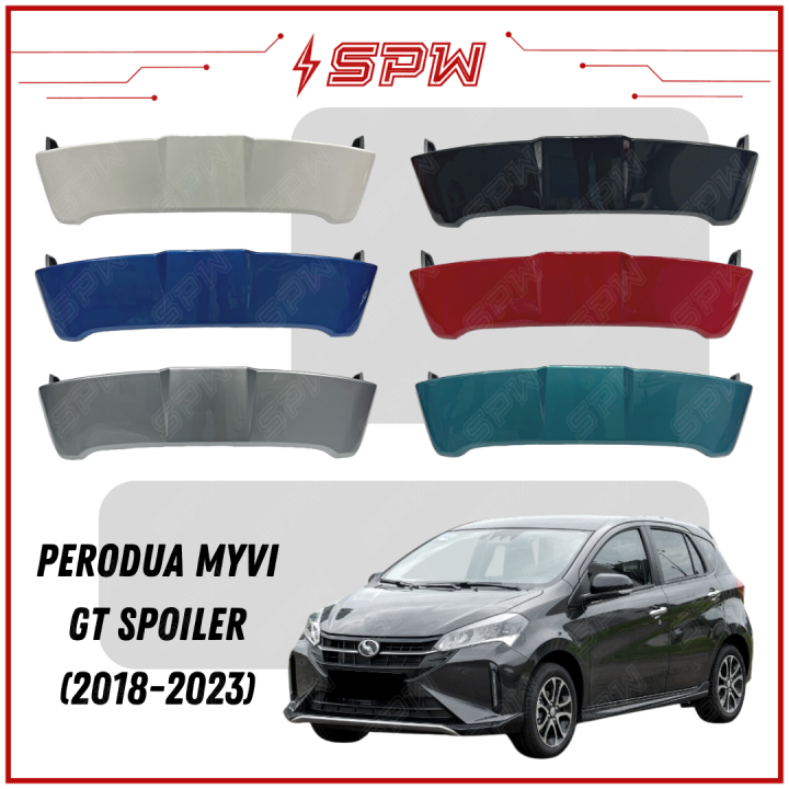 Perodua Myvi G3 (20182023) GT Spoiler Rear Spoiler MG3 ABS Material