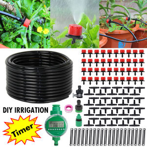 Automatic Electronic Water Timer Garden Irrigation Timer Intelligent Plants Watering System Controller with LCD Display