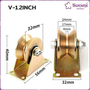 1.2 Inch U/V Groove Wheel Stainless Steel Sliding Door Roller for Inverted Track Rolling Gate Wire